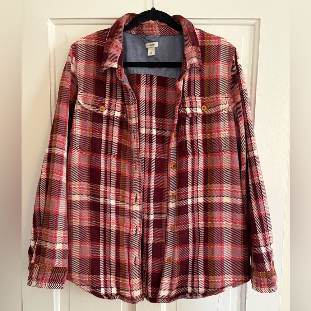 L.L. Bean Oversized Flannel Shirt/Shacket